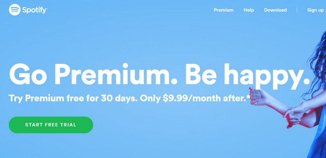 After 7 Day Free Trial Spotify
